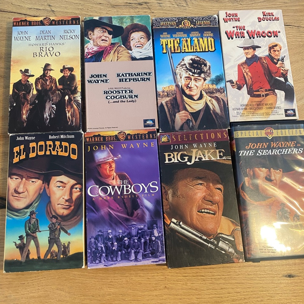 Classic‎ Western Movie Collection VHS Set